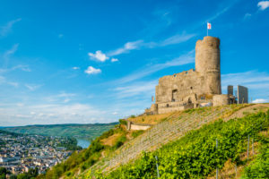 Landshut Castle near Bernkastel-Kues, view of Kues, one of the most beautiful Moselle castles, Moselle loop also worth seeing, Landshut Castle near Bernkastel-Kues, view of Kues, one of the most beautiful Moselle castles, Moselle loop also worth seeing,
